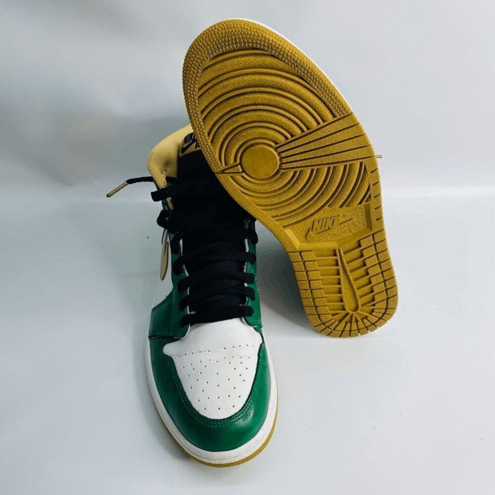 Nike Air Jordan 1 Celtics OG Green Gold Retro High Sz 10.5 555088-315 No Box - Picture 8 of 9